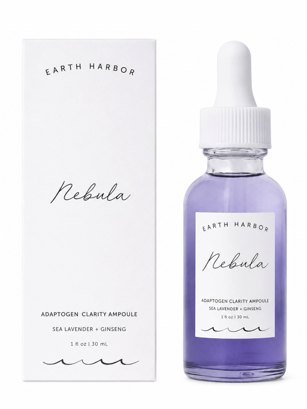 EARTH HARBOR NEBULA ADAPTOGEN CLARITY AMPOULE 30ML - BNIB